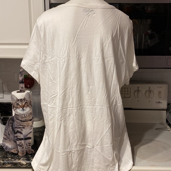 J womens Metrozone casual short sleeve plus size t shirt 3X - Picture 2 of 4